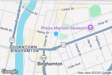 Map image of the property - 41 Chenango - Student Housing