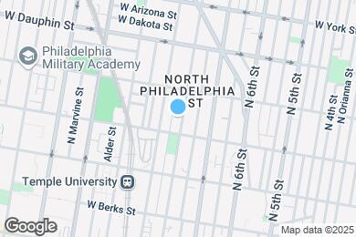 Map image of the property - 2120 N 8th St