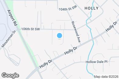 Map image of the property - 2024 106th Pl SW