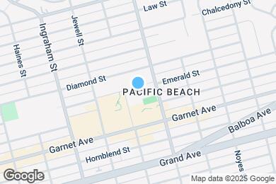 Map image of the property - 1801 Diamond Street