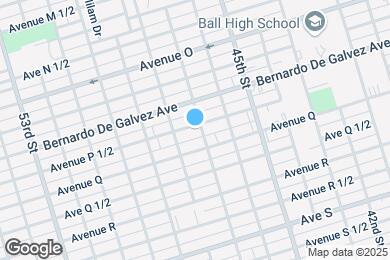 Map image of the property - 4705 Avenue P 1/2