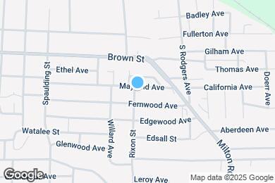 Map image of the property - 1315 Rixon St