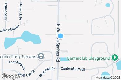 Map image of the property - 2303 Wekiva Ridge Rd