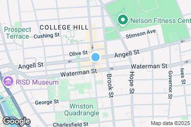 Map image of the property - 223 Thayer St