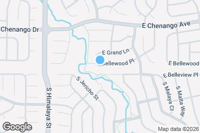 Map image of the property - 20430 E Bellewood Pl