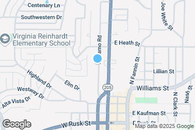 Map image of the property - 705 N Alamo Rd
