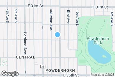 Map image of the property - 3244 Chicago Ave