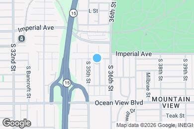 Map image of the property - 220 S Pardee St
