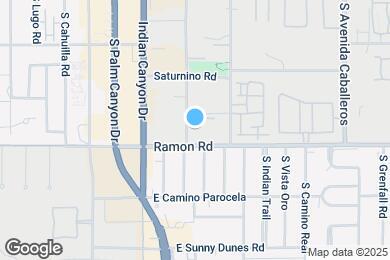 Map image of the property - 464 S. Calle Encilia