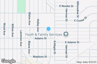 Map image of the property - 820 Holcomb Ave