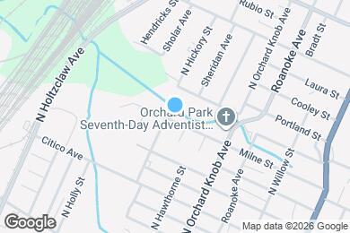 Map image of the property - 1705 Milne St