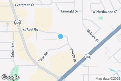 Map image of the property - City Pines Apartment Homes