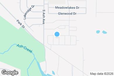 Map image of the property - 1104 Monticello Dr