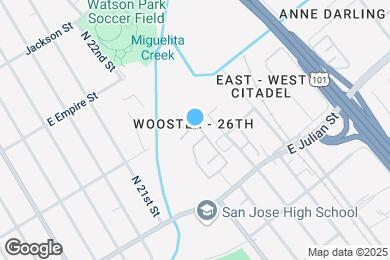 Map image of the property - 1280 Coyote Creek Pl