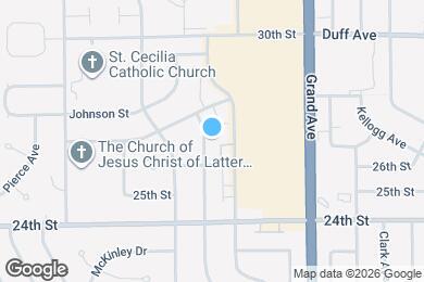 Map image of the property - 2622 Melrose Ave