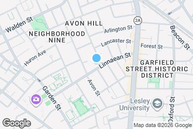 Map image of the property - 31 Linnaean St