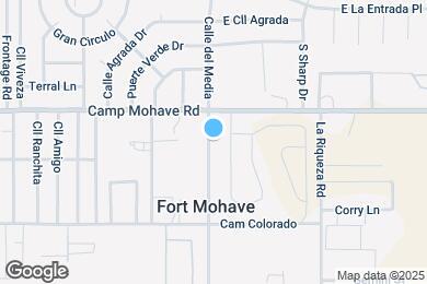 Map image of the property - 4526 Calle del Media