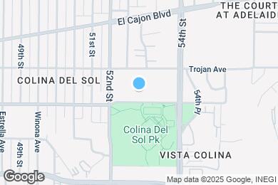Map image of the property - 5252 Orange Ave