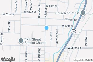 Map image of the property - 4910 Allen St