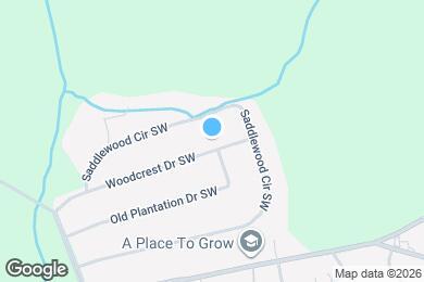 Map image of the property - 2620 Woodcrest Dr SW