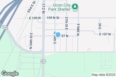 Map image of the property - 10668 N 36th E