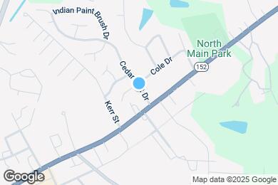 Map image of the property - 124 Cedarcroft Dr