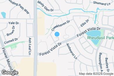 Map image of the property - 2529 Forestwood Dr