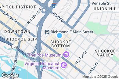 Map image of the property - Historic Charm in Shockoe Bottom!