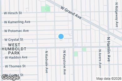 Map image of the property - 4049 W Crystal St