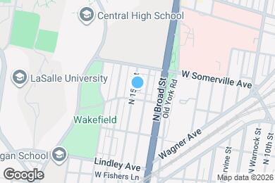Map image of the property - 5315 N 15th St