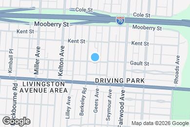 Map image of the property - 1563 Gault St