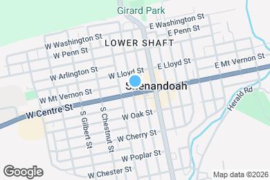 Map image of the property - 33 W Centre St