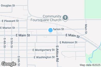 Map image of the property - 1005 E Main St