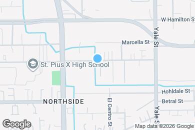 Map image of the property - Donovan Village Apartments