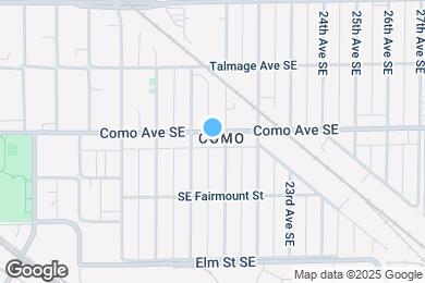 Map image of the property - 2018 Como Ave SE