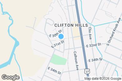 Map image of the property - 1313 E 31st St