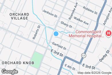 Map image of the property - 1924 Blackford St