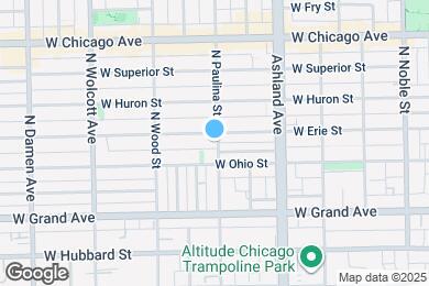 Map image of the property - 616 N Paulina St