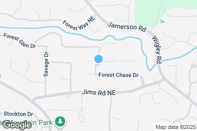 Map image of the property - 2851 Forest Wood Dr