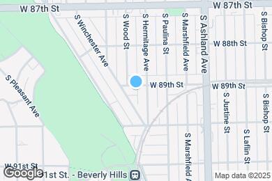 Map image of the property - 1745 W 89th St