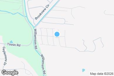 Map image of the property - 3100 Creekview Ln