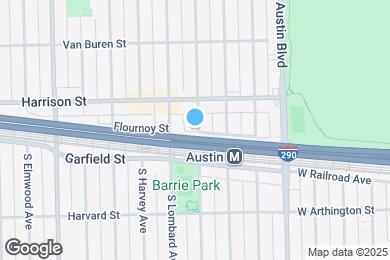 Map image of the property - 927 S Taylor Ave