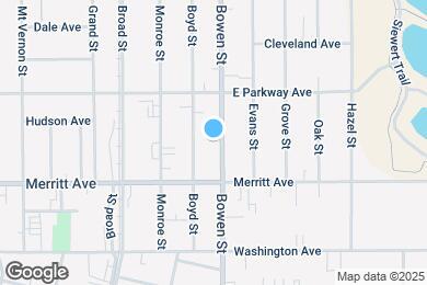 Map image of the property - 541 Bowen St