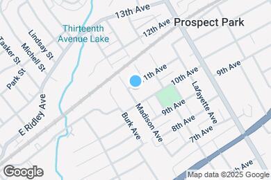 Map image of the property - 934 11th Ave