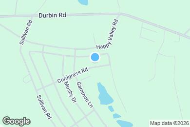 Map image of the property - 601 Cordgrass Rd