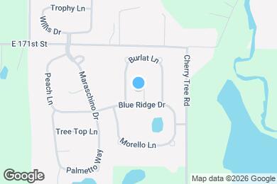 Map image of the property - 16947 Tree Top Ct