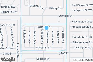 Map image of the property - 2328 Bimini Ave