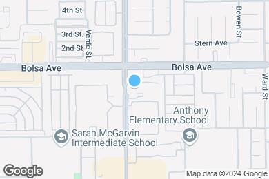 Map image of the property - Bolsa Row Apartments