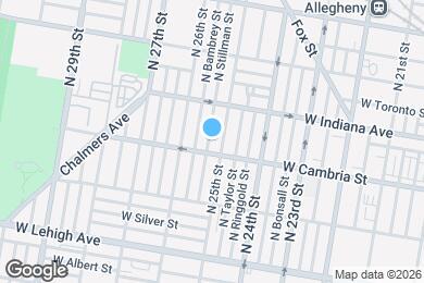 Map image of the property - 2915 N Stillman St