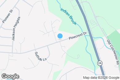 Map image of the property - 86 Pinecrest Dr